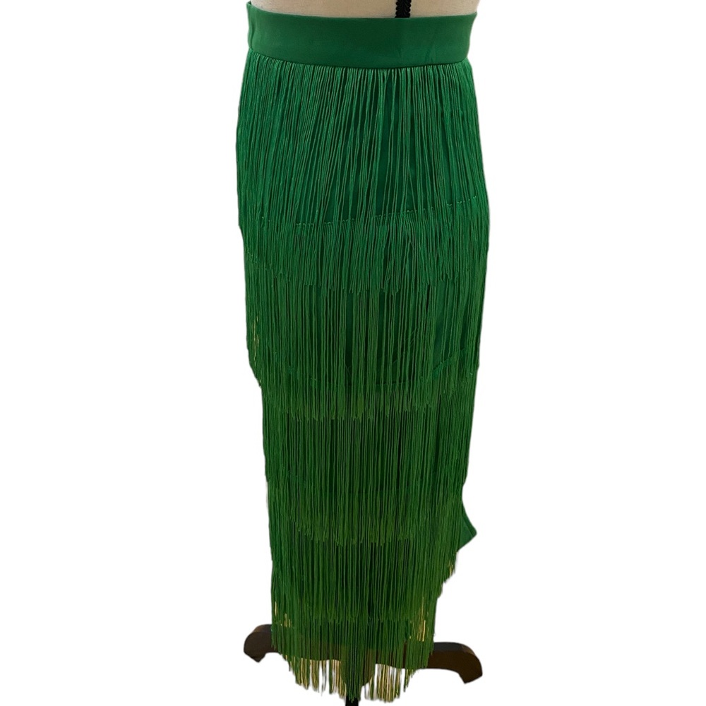 Fringe Bodycon Pencil Skirt - Picture 2 of 3